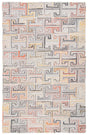 Safavieh Metro Met551F Grey/Rust Rug.