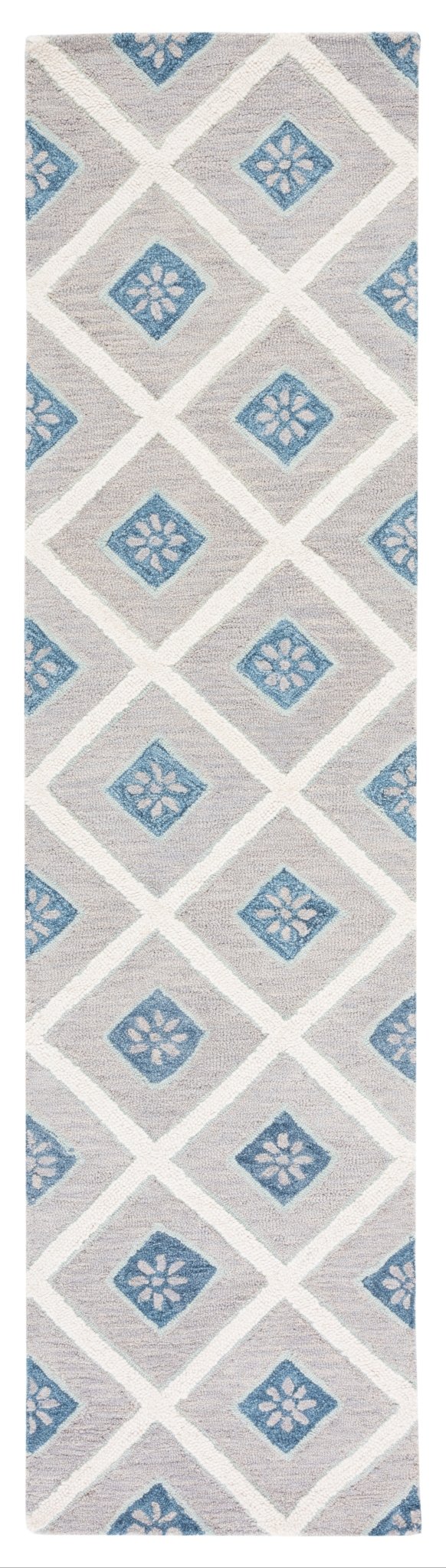 Safavieh Metro Met705L Blue/Ivory Rug.