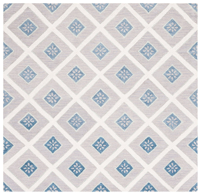 Safavieh Metro Met705L Blue/Ivory Rug.