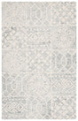 Safavieh Metro Met855F Silver/Ivory Rug.
