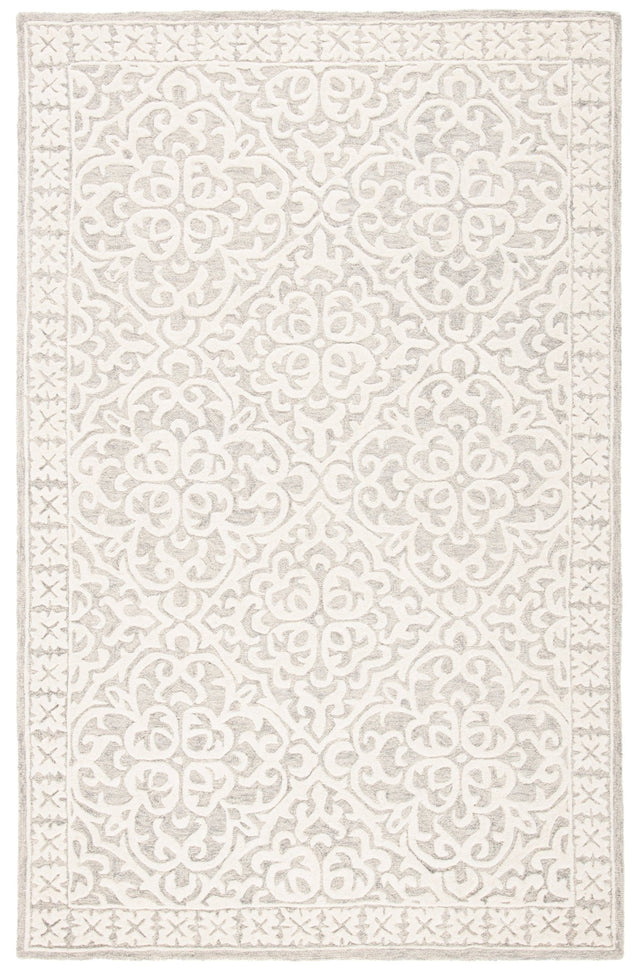 Safavieh Metro Met857G Grey/Ivory Rug.