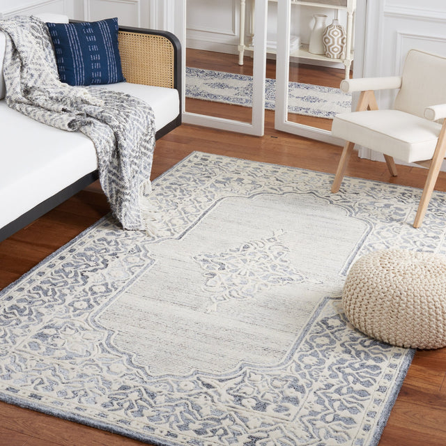 Safavieh Metro Met861F Grey/Ivory Rug.