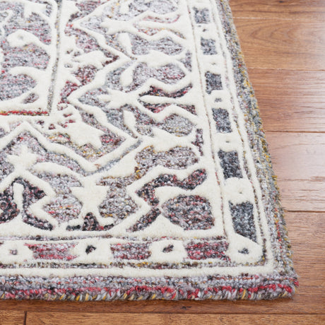 Safavieh Metro Met861Q Red/Ivory Rug.