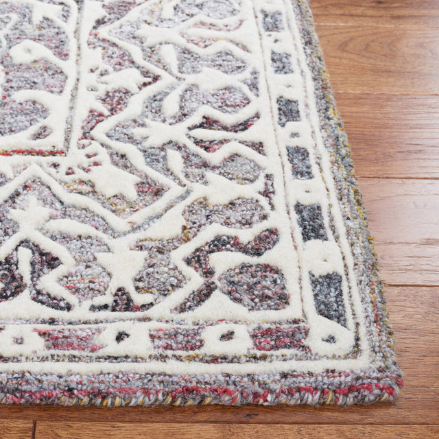Safavieh Metro Met861Q Red/Ivory Rug.