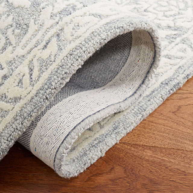Safavieh Metro Met864H Dark Grey/Ivory Rug.