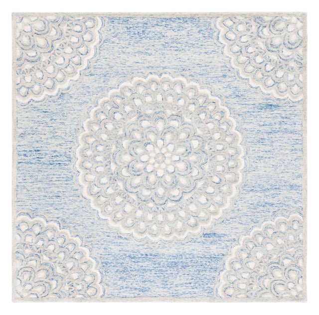 Safavieh Metro Met901M Blue/Ivory Rug.