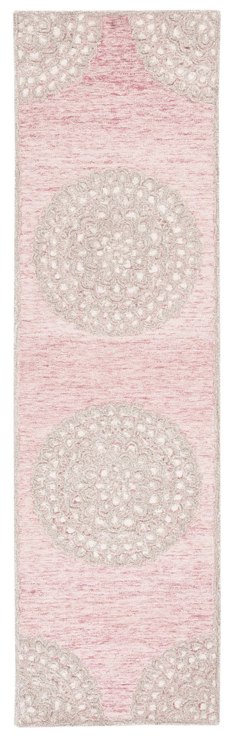 Safavieh Metro Met901U Dark Pink/Ivory Rug.
