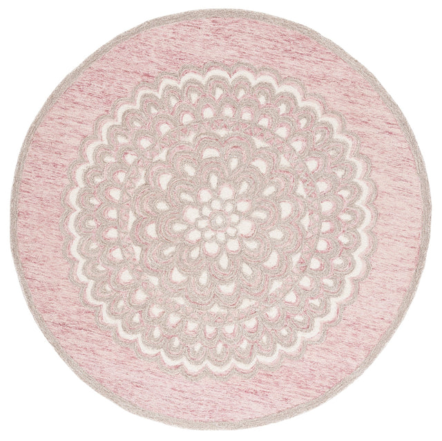 Safavieh Metro Met901U Dark Pink/Ivory Rug.
