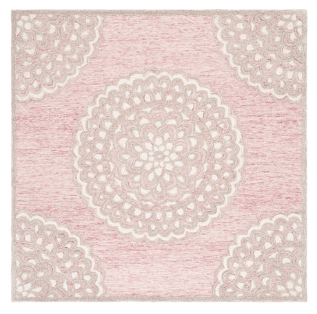 Safavieh Metro Met901U Dark Pink/Ivory Rug.