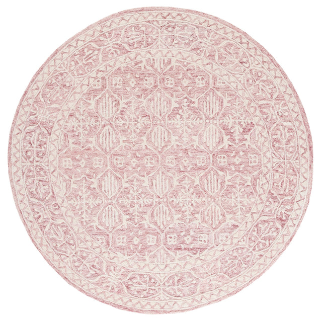 Safavieh Metro Met903U Dark Pink/Ivory Rug.