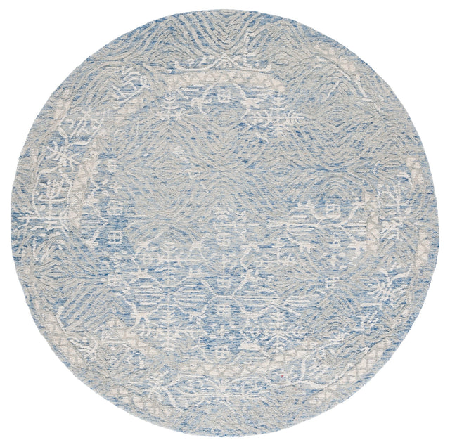 Safavieh Metro Met905M Blue/Ivory Rug.