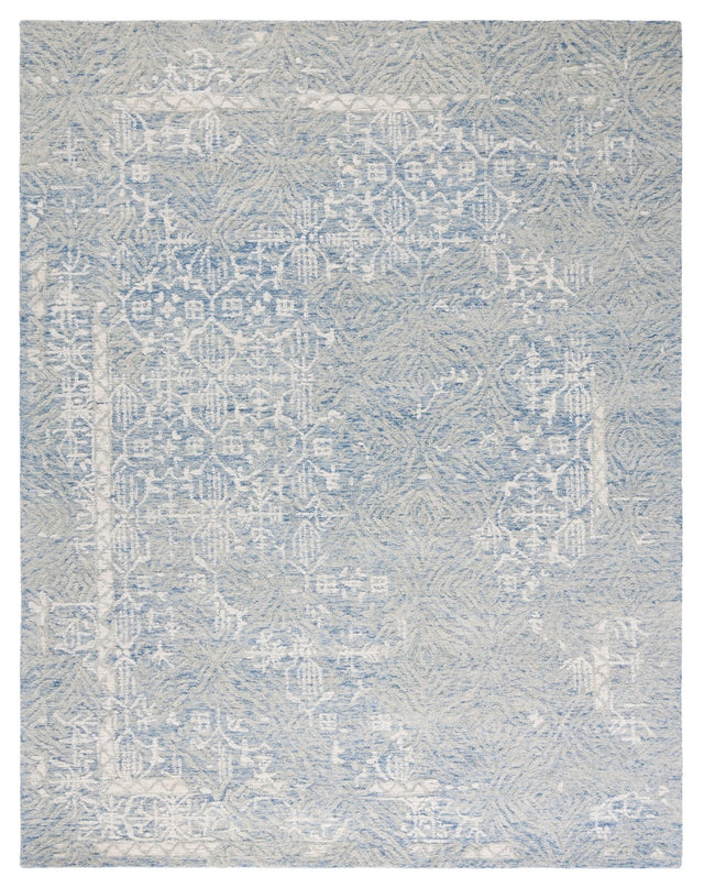 Safavieh Metro Met905M Blue/Ivory Rug.