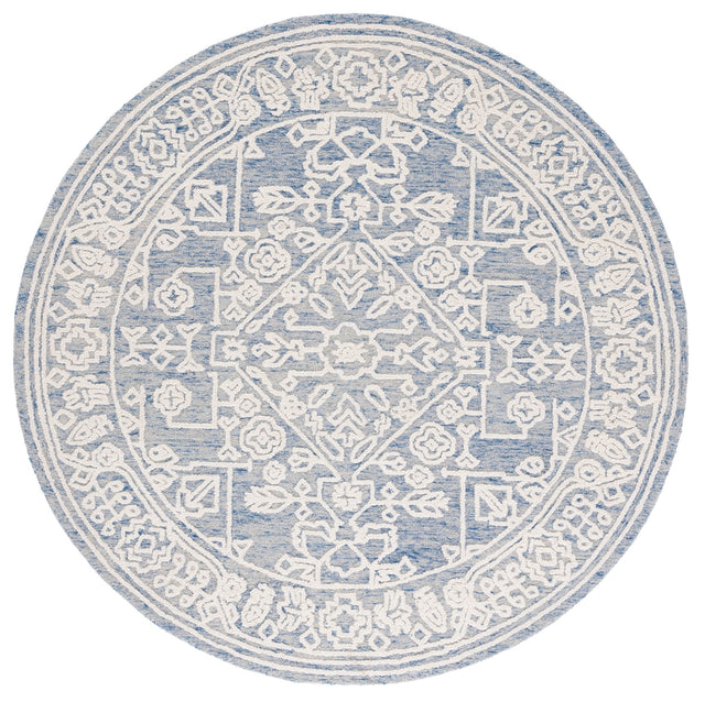 Safavieh Metro Met907M Blue/Ivory Rug.