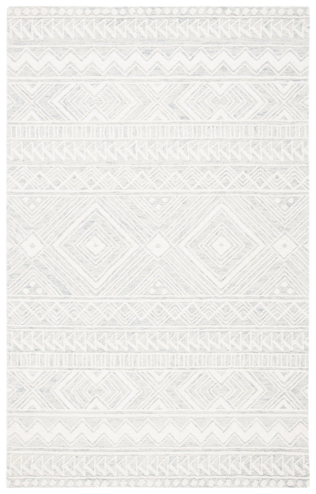 Safavieh Metro Met908F Light Grey/Ivory Rug.