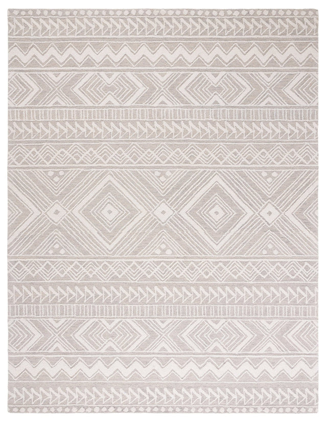 Safavieh Metro Met908G Grey/Ivory Rug.