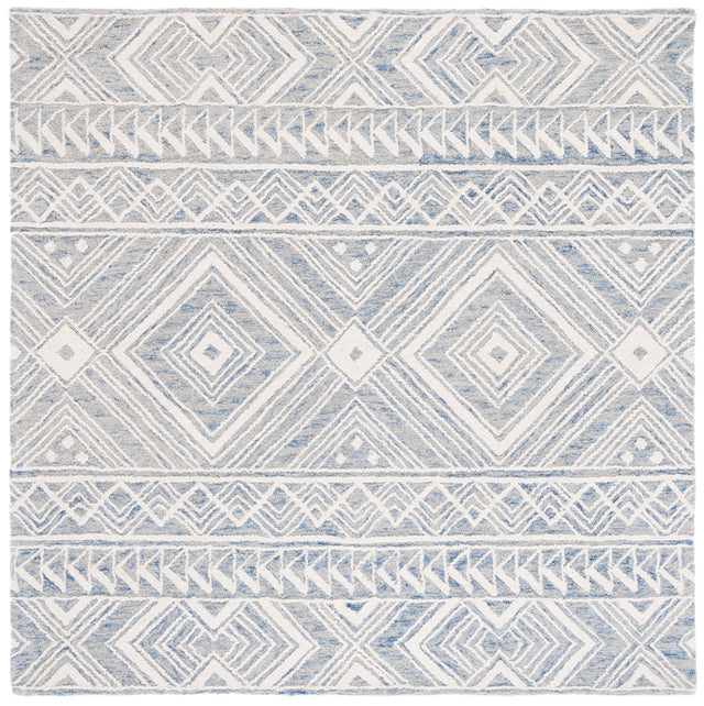Safavieh Metro Met908M Blue/Ivory Rug.