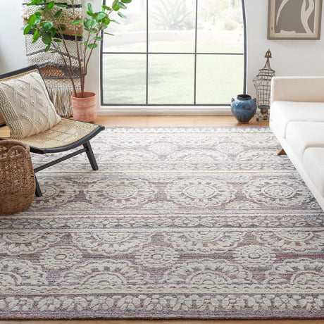 Safavieh Metro Met910Q Red/Ivory Rug.