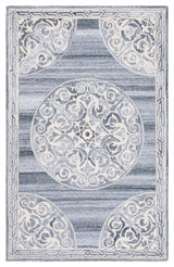 Safavieh Metro Met983F Grey/Ivory Rug.