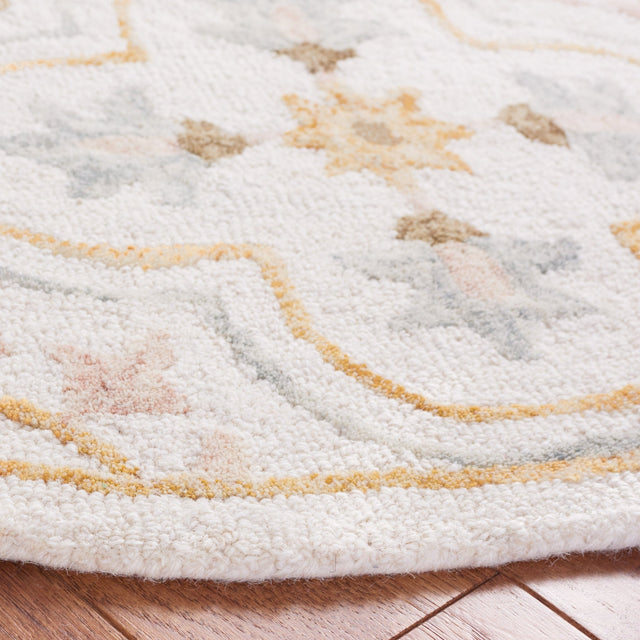 Safavieh Micro Loop Mlp381A Ivory/Grey Rug.