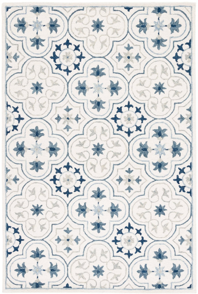 Safavieh Micro Loop Mlp381W Ivory/Sage Rug.