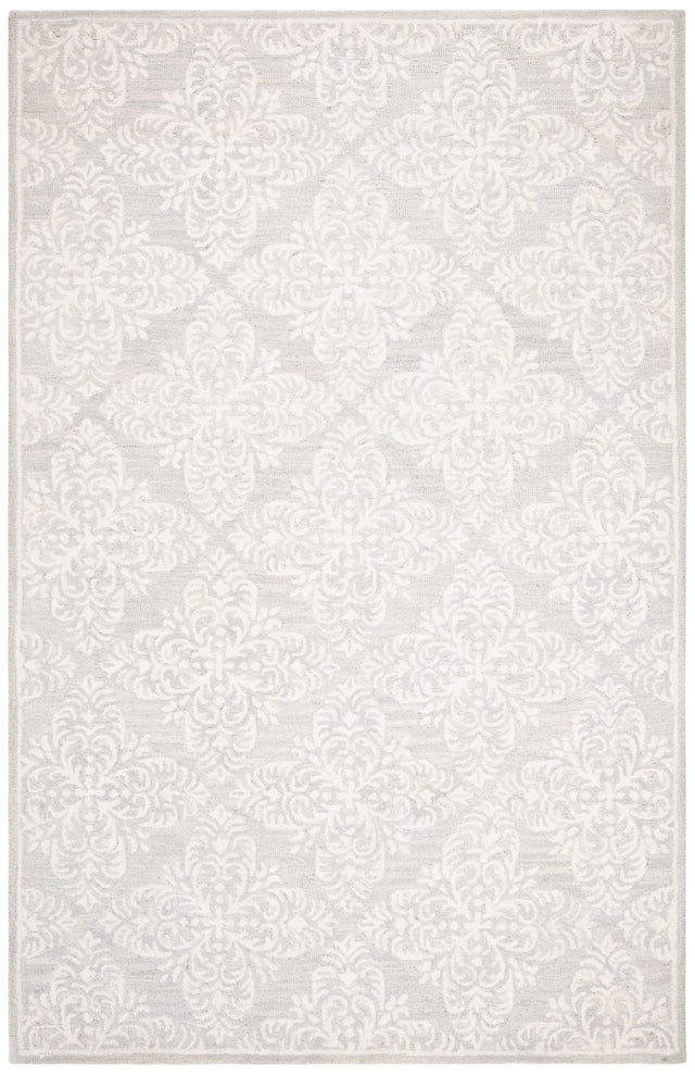 Safavieh Micro Loop Mlp515G Silver/Ivory Rug.