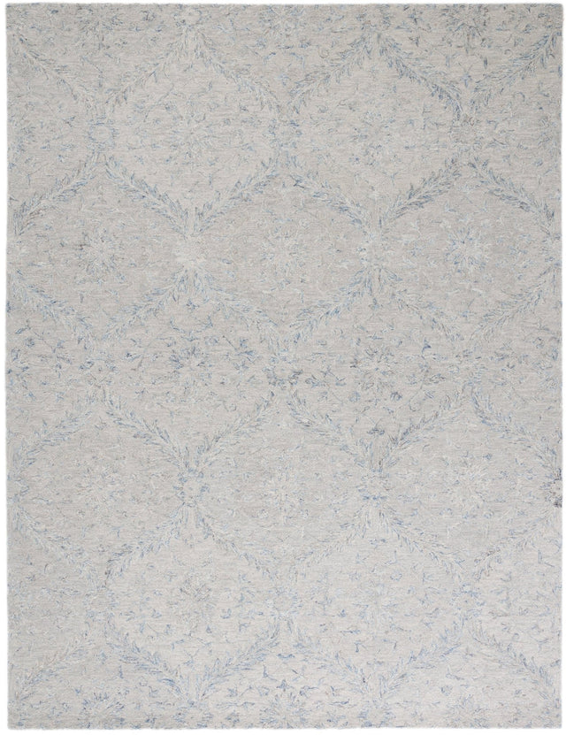 Safavieh Micro Loop Mlp875F Grey/Blue Rug.