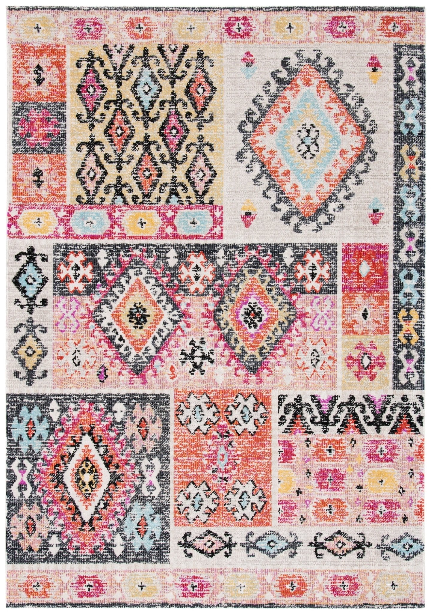 Safavieh Montage Mtg221J Aqua/Fuchsia Rug.