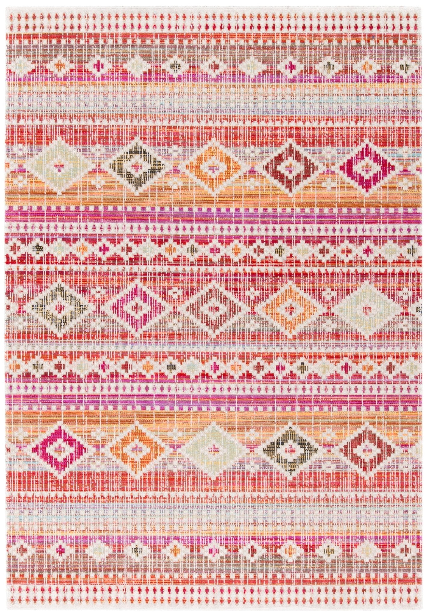 Safavieh Montage Mtg271Q Red/Fuchsia Rug.
