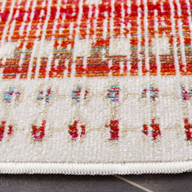 Safavieh Montage Mtg271Q Red/Fuchsia Rug.