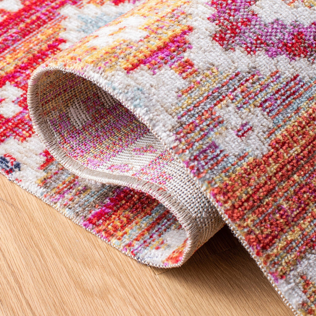 Safavieh Montage Mtg272Q Red/Fuchsia Rug.