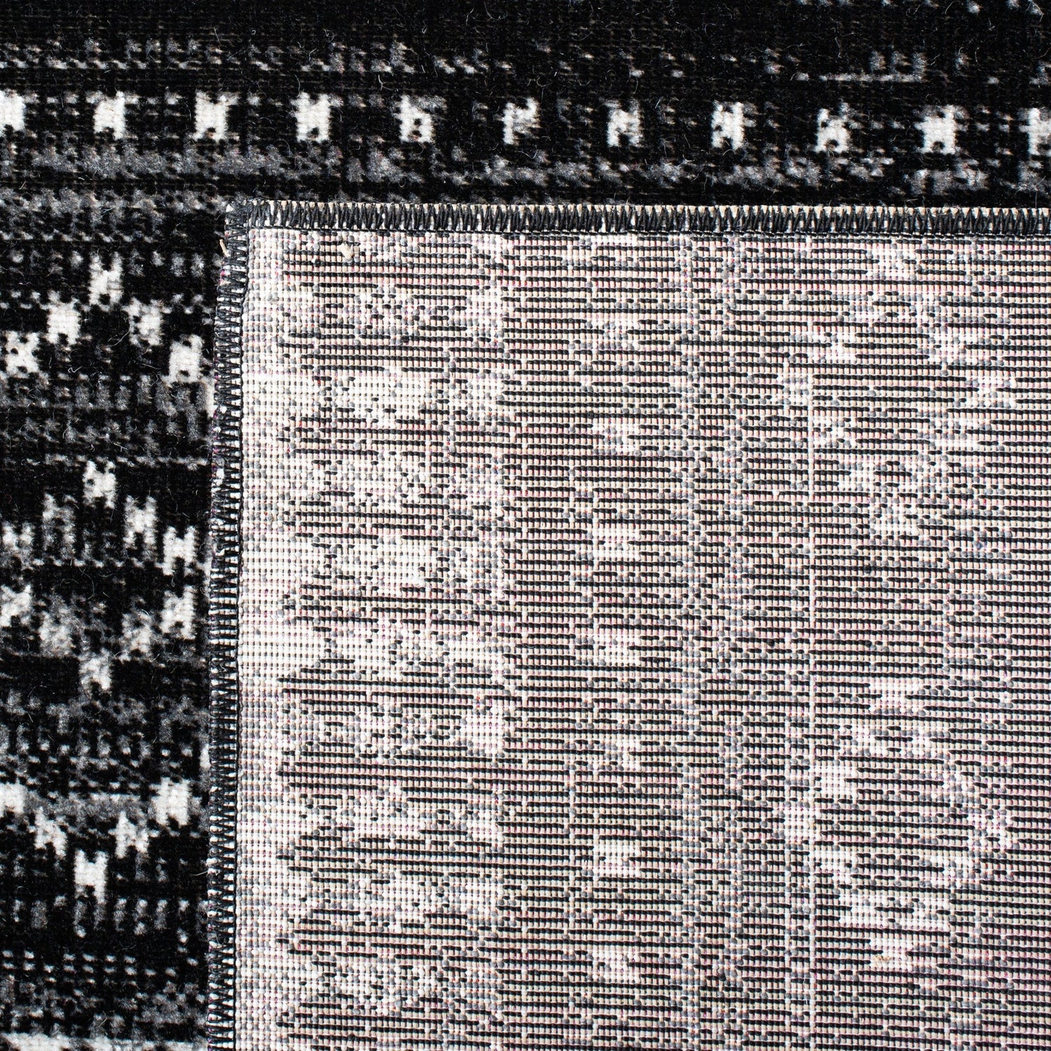 Safavieh Montage Mtg291Z Grey/Black Rug.