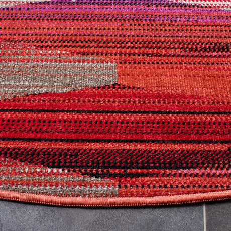 Safavieh Montage Mtg301Q Red/Fuchsia Rug.
