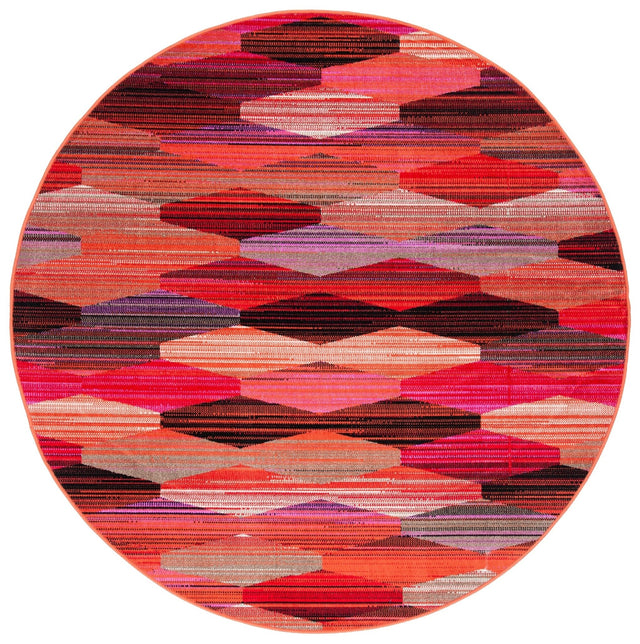 Safavieh Montage Mtg301Q Red/Fuchsia Rug.