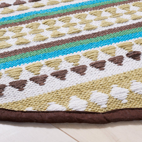 Safavieh Montauk Mtk451L Light Blue/Ivory Rug.