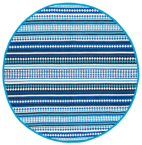 Safavieh Montauk Mtk451M Blue/Ivory Rug.