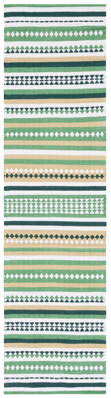 Safavieh Montauk Mtk451Y Green/Ivory Rug.