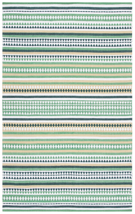 Safavieh Montauk Mtk451Y Green/Ivory Rug.