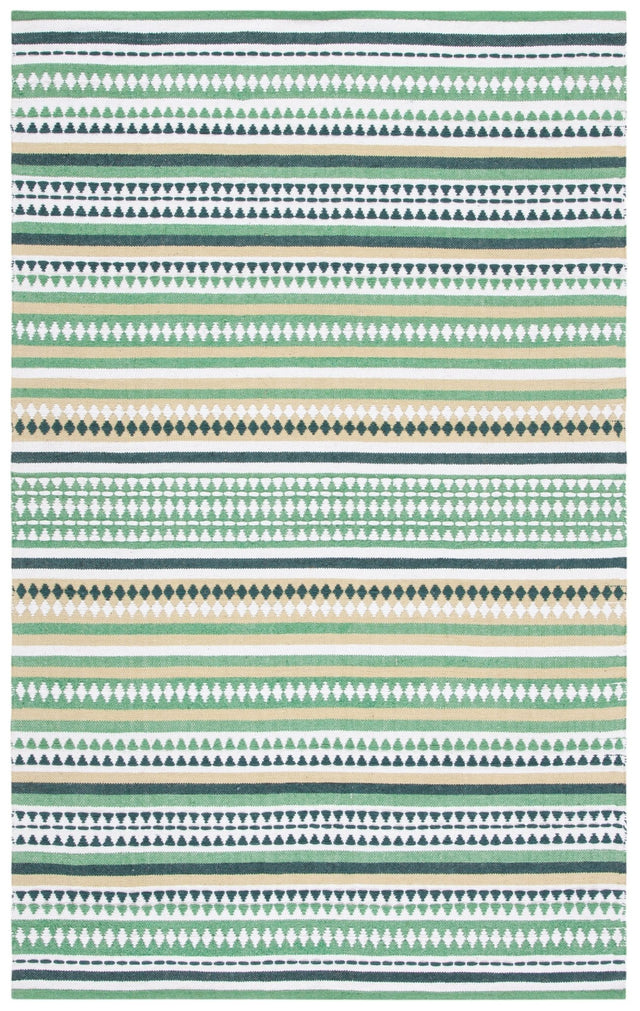 Safavieh Montauk Mtk451Y Green/Ivory Rug.