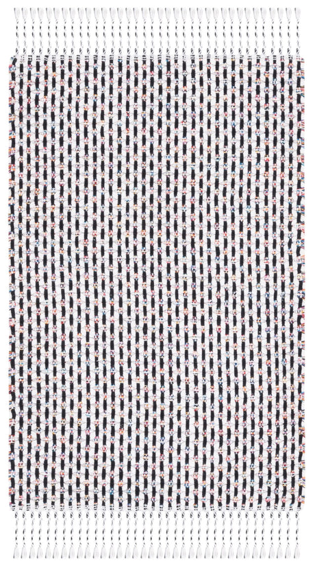 Safavieh Montauk Mtk475A Ivory/Black Rug.