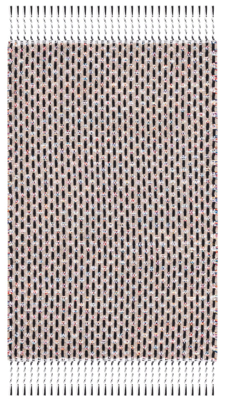 Safavieh Montauk Mtk475B Beige/Black Rug.