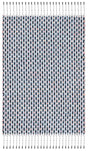 Safavieh Montauk Mtk475L Blue/Black Rug.