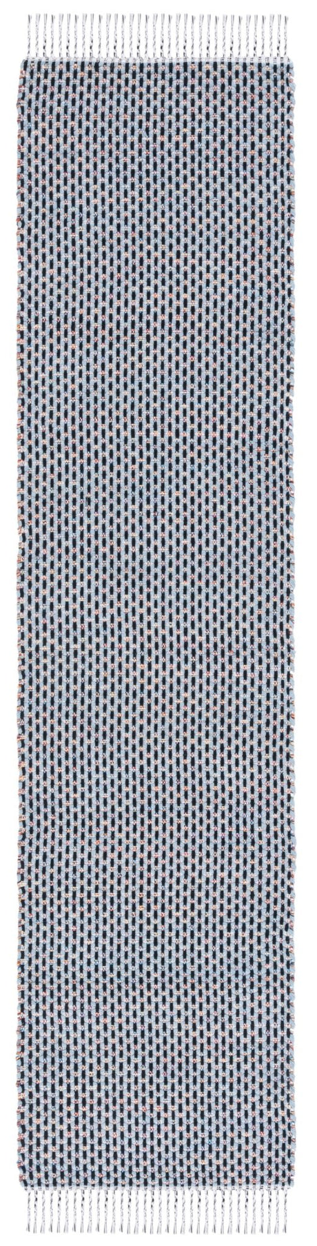 Safavieh Montauk Mtk475L Blue/Black Rug.