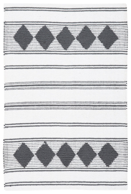 Safavieh Montauk Mtk708H Dark Grey/Ivory Rug.