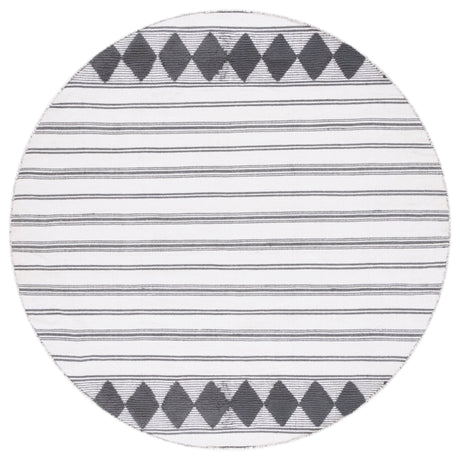 Safavieh Montauk Mtk708H Dark Grey/Ivory Rug.