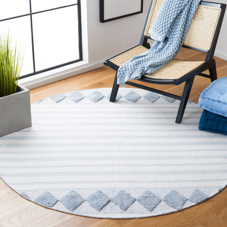 Safavieh Montauk Mtk708J Aqua/Ivory Rug.