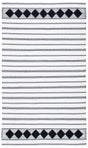 Safavieh Montauk Mtk708Z Black/Ivory Rug.