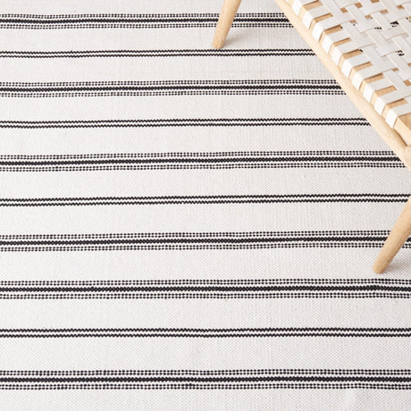 Safavieh Montauk Mtk708Z Black/Ivory Rug.