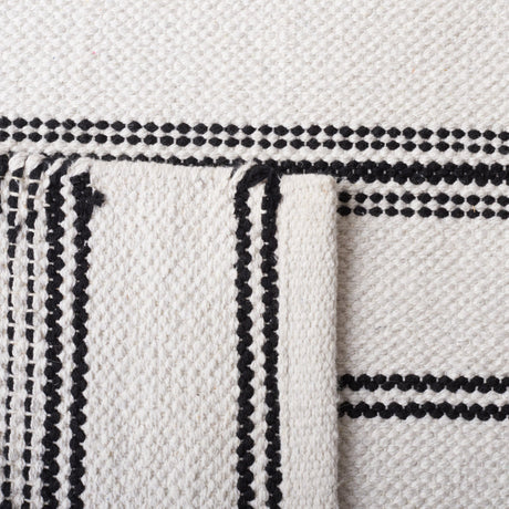 Safavieh Montauk Mtk708Z Black/Ivory Rug.