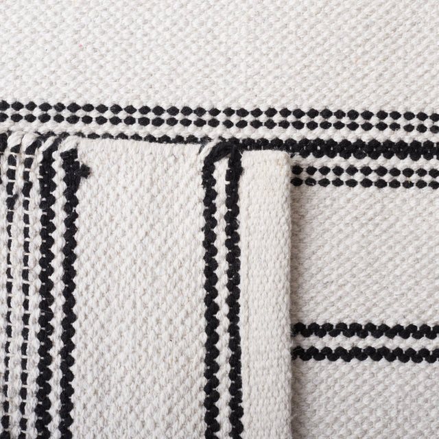 Safavieh Montauk Mtk708Z Black/Ivory Rug.