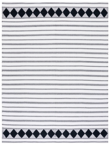 Safavieh Montauk Mtk708Z Black/Ivory Rug.